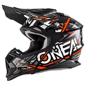 Casque Cross O'neal 2 Series Rl Synthy Youth - Orange Blanc - 2018