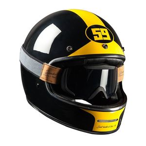 Casque Dexter Marty Fifty Niner Yellow And Binocle Pack