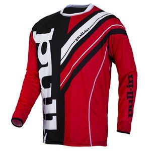 Maillot Cross Pull-in Destockage Frenchy Rouge/noir 2016