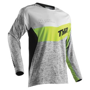 Maillot Cross Thor Fuse High Tide Gray Lime 2018